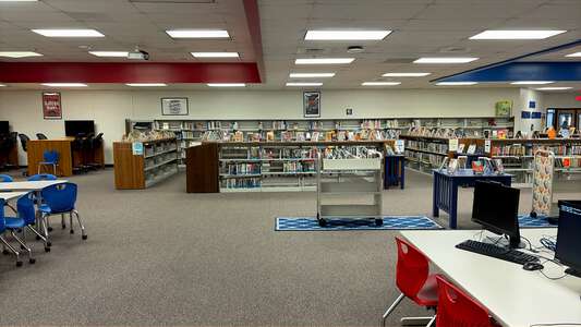 Berkmar Middle School Library in Lilburn 4