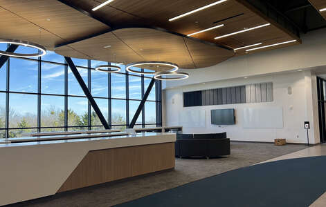 Vroonland Vanguard High School Media Center in Mesquite