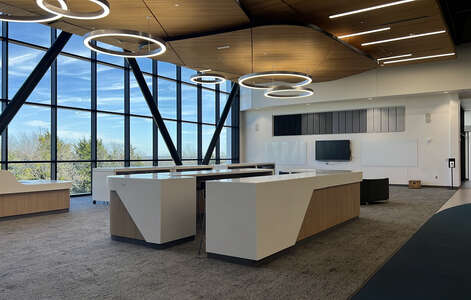 Vroonland Vanguard High School Media Center in Mesquite