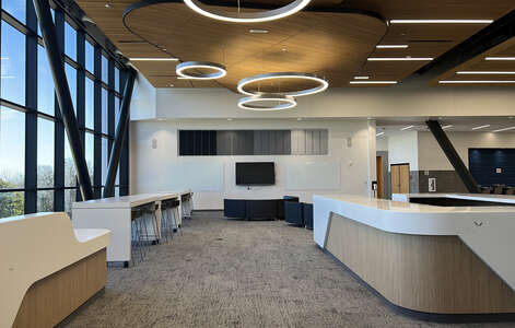 Vroonland Vanguard High School Media Center in Mesquite
