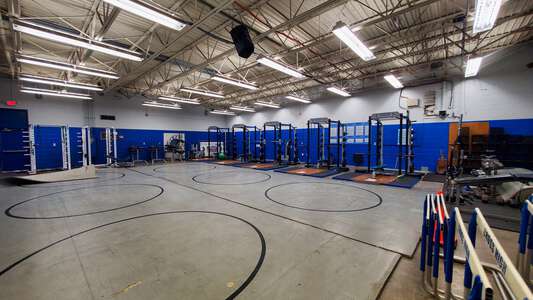 Cross High School Weight Room in Cross 2