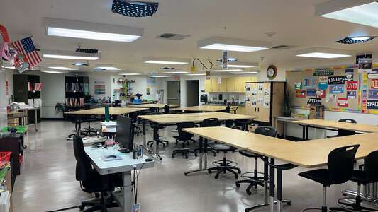 Calero High School Art Classroom in San Jose 2