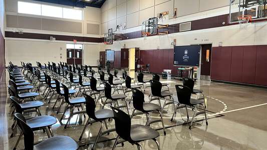 Knippel Education Center Gym in Houston