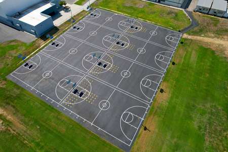 Outdoor Basketball Courts