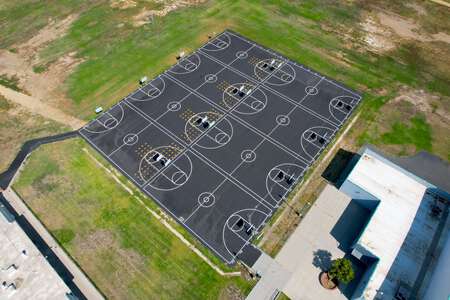 Sinaloa Middle School Outdoor Basketball Courts in Simi Valley