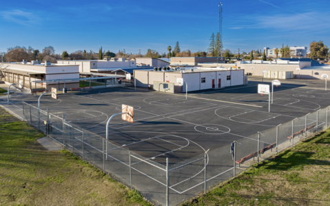Cherry Avenue Middle School Outdoor Basketball Courts 1 in Tulare 3