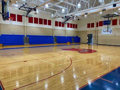 Bixby Middle School Gym - Blue - 8th - BMS in Bixby