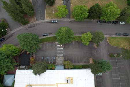 Merlo Station High School Parking Lot - Front in Beaverton