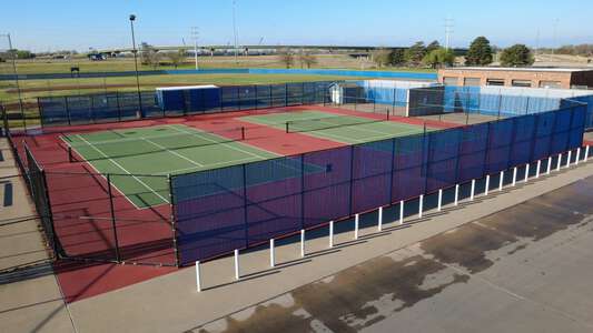 Wichita East High School Tennis Courts in Wichita 2