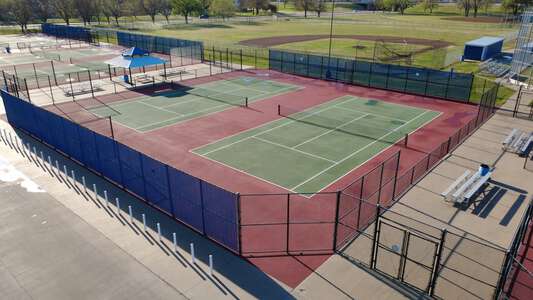 Wichita East High School Tennis Courts in Wichita 3