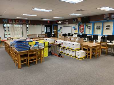 Mill Creek Elementary School Media Center in Kissimmee