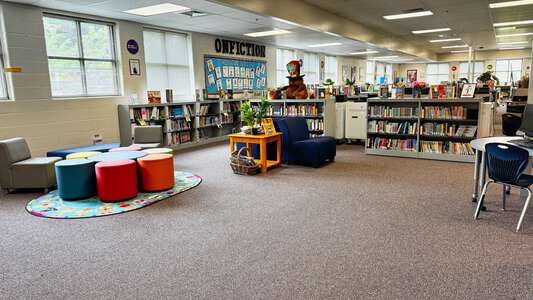 Stripling Elementary School Media Center in Norcross