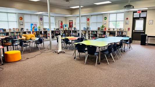 Stripling Elementary School Media Center in Norcross