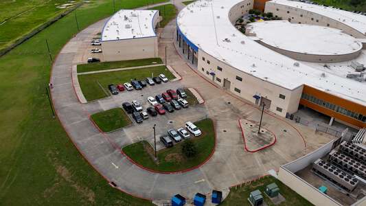 Blanson Career and Technical Education High School Parking Lot - Back in Houston