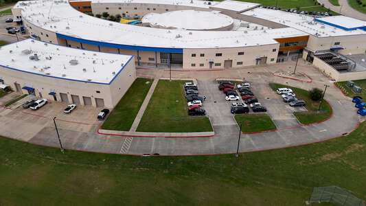 Blanson Career and Technical Education High School Parking Lot - Back in Houston
