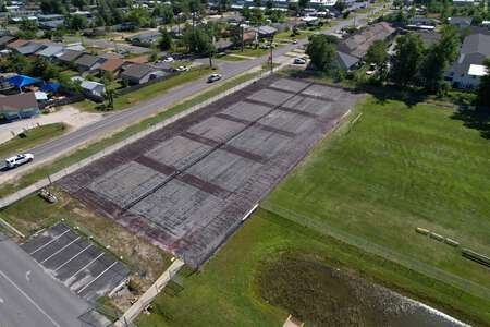 Mowat Middle School Tennis Courts in Lynn Haven