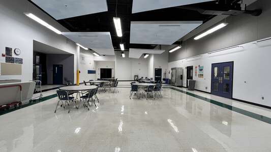 Merlo Station High School Cafeteria in Beaverton