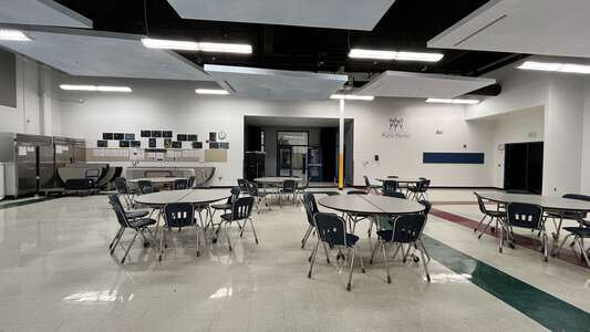 Merlo Station High School Cafeteria in Beaverton