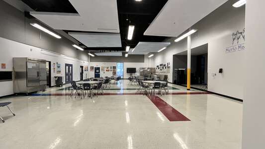 Merlo Station High School Cafeteria in Beaverton