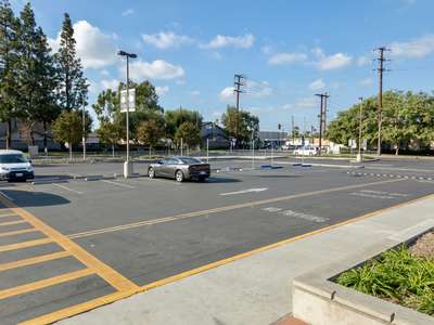 Price Elementary School Parking Lot in Anaheim