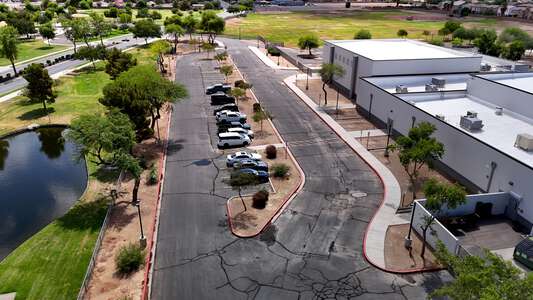 Maricopa Parking Lot - Side
