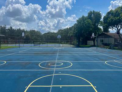 Bent Tree Elementary School Outdoor Basketball Courts in Miami 3