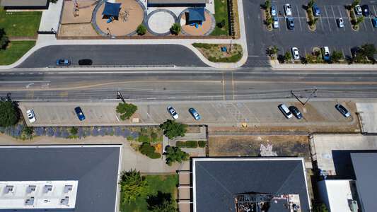 Pleasant Valley High School Parking Lot - Fields in Chico 2