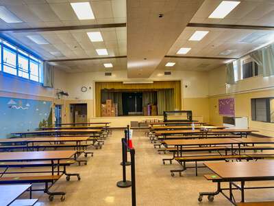 New Joseph Bonnheim Community Charter School Cafeteria in Sacramento
