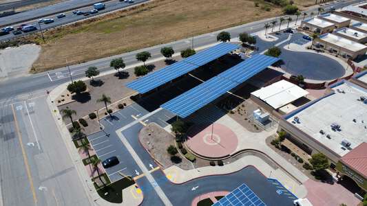 Val Verde High School Parking Lot - Side in Perris 2