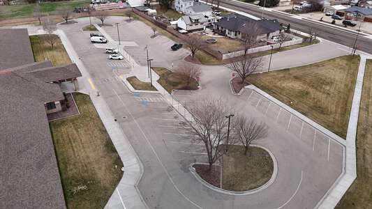Endeavor Elementary School Parking Lot - Front in Nampa 2