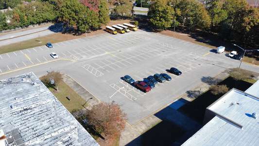 Cox High School Parking Lot - Staff in Virginia Beach