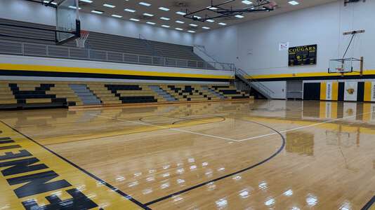 Cooper Middle School New Gym in Oklahoma City