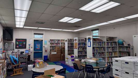 Mokler Elementary School Library in Paramount 2