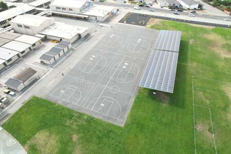 El Sausal Middle School Outdoor Basketball Courts in Salinas 2