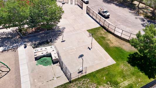 Montezuma Cortez Middle School Outdoor Basketball Courts in Cortez