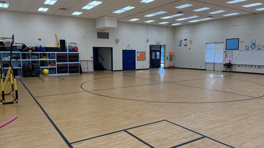 South Smithfield Elementary School Gymnatorium in Smithfield