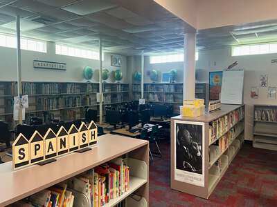 Redondo Elementary School Library in Homestead