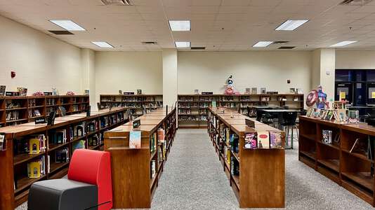 Callaway Middle School Media Center in LaGrange