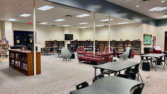 Callaway Middle School Media Center in LaGrange