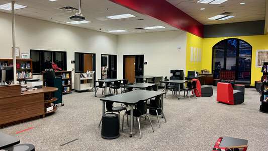 Callaway Middle School Media Center in LaGrange