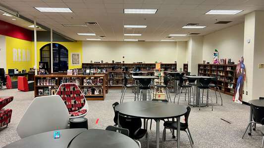 Callaway Middle School Media Center in LaGrange