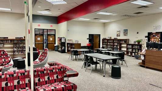 Callaway Middle School Media Center in LaGrange