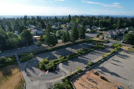 Carl Sandburg Elementary School Parking Lot - Side in Kirkland