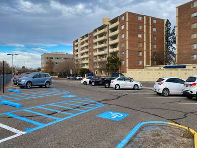 Governor Bent Elementary School Parking Lot in Albuquerque