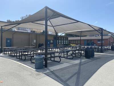 Nesbit K-8 Elementary School Lunch Area in Belmont