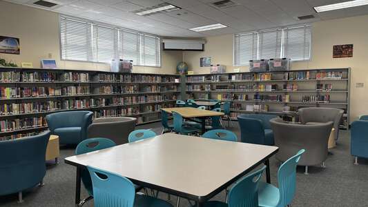 Knox Middle School Library in San Diego