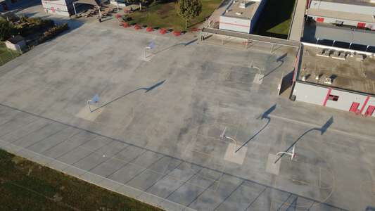 Cherry Avenue Middle School Outdoor Basketball Courts 2 in Tulare 2