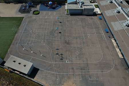 Sunset View Elementary School Upper Playground – Asphalt in San Diego