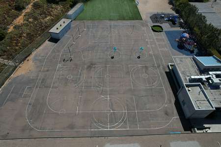 Sunset View Elementary School Upper Playground – Asphalt in San Diego