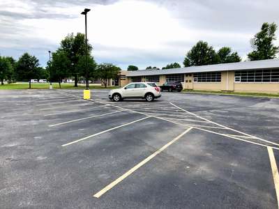 Elmdale Elementary School Parking Lot in Springdale